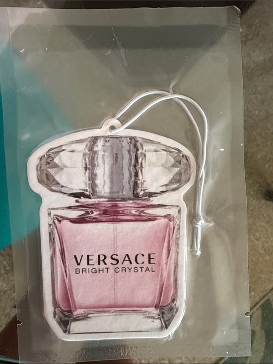 Versace Other - Designer Bright Crystal Pink Hanging Air Freshener